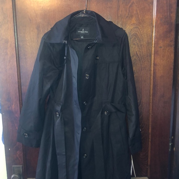 London Fog Trench Coat - Picture 1 of 5